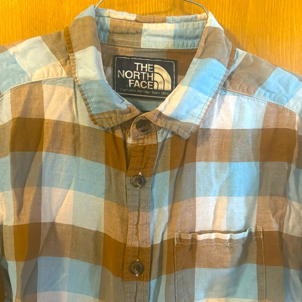 North Face button up